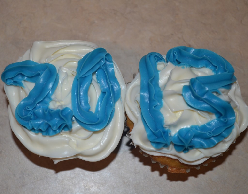 New Years Cupcakes