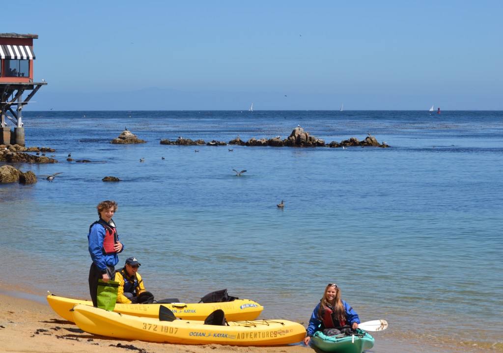 kayak beach shot 2