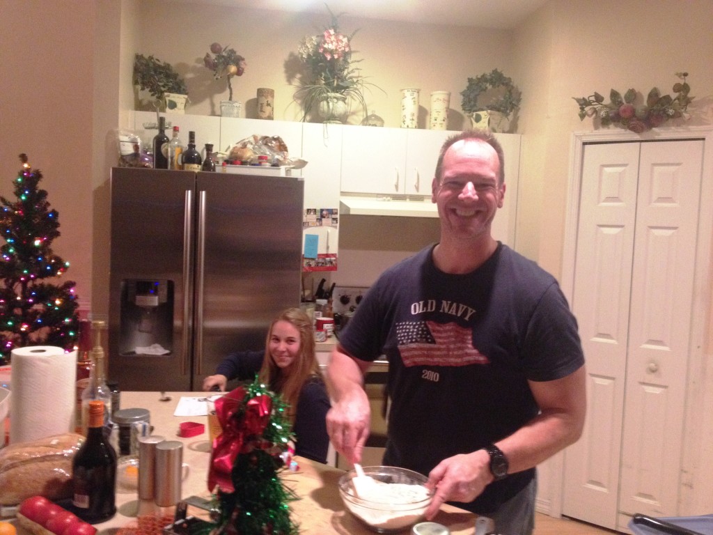 E and E making cookies